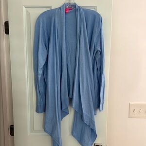 Blue Women's Open Front Cardigan Lilly Pulitzer